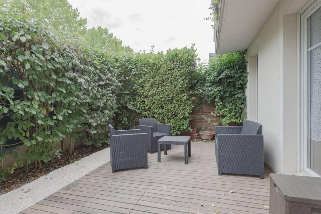 Garden Apartment Next To Disneyland Bussy-Saint-Georges Exterior foto